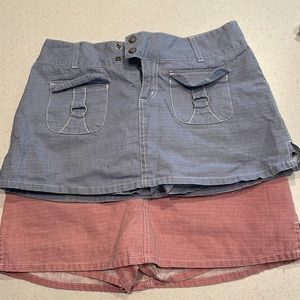 Lot of 2 Be Bop Juniors Size 9 “Skooters” (skort)